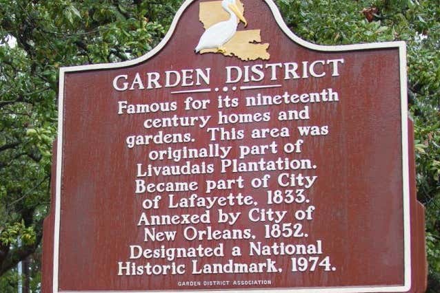 Benvenuti al Garden District!