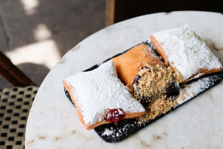 Diferentes variedades de doces