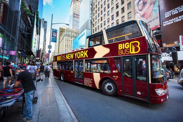 Ônibus turístico de Nova York