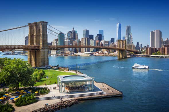 Passeio de barco pelo sul de Manhattan