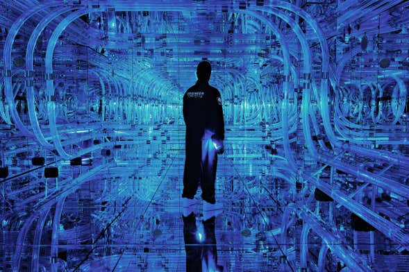 Entrada a Mercer Labs