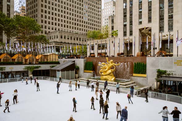 Biglietti per The Rink, la pista di pattinaggio sul ghiaccio del Rockefeller Center