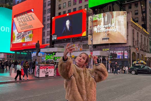 Tu foto en Times Square