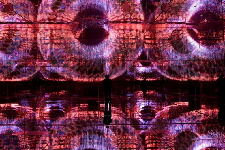 Veréis imágenes abstractas envolventes