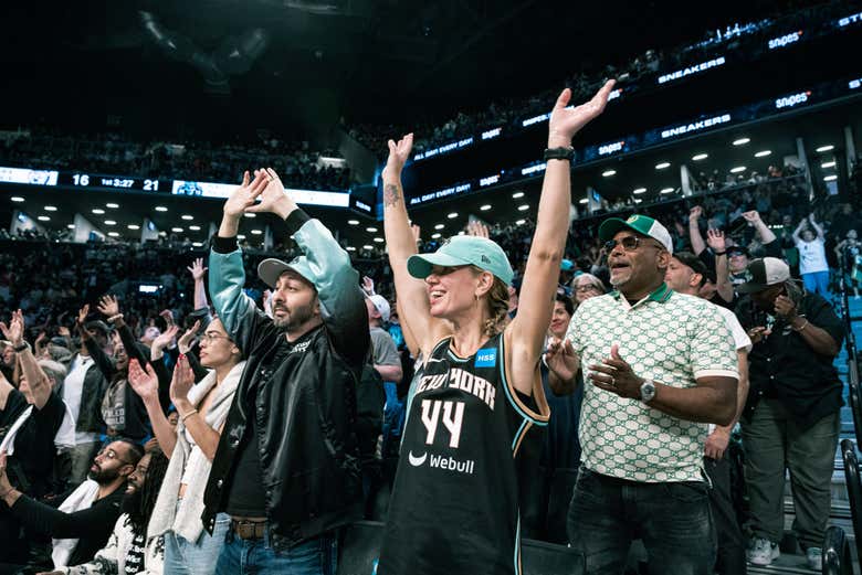 La afición de los New York Liberty