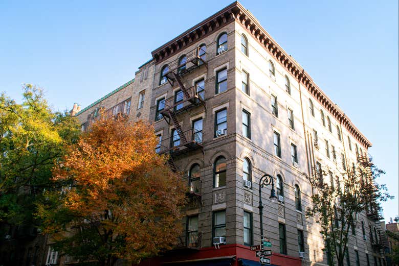 Il famoso edificio dell'appartamento di Friends