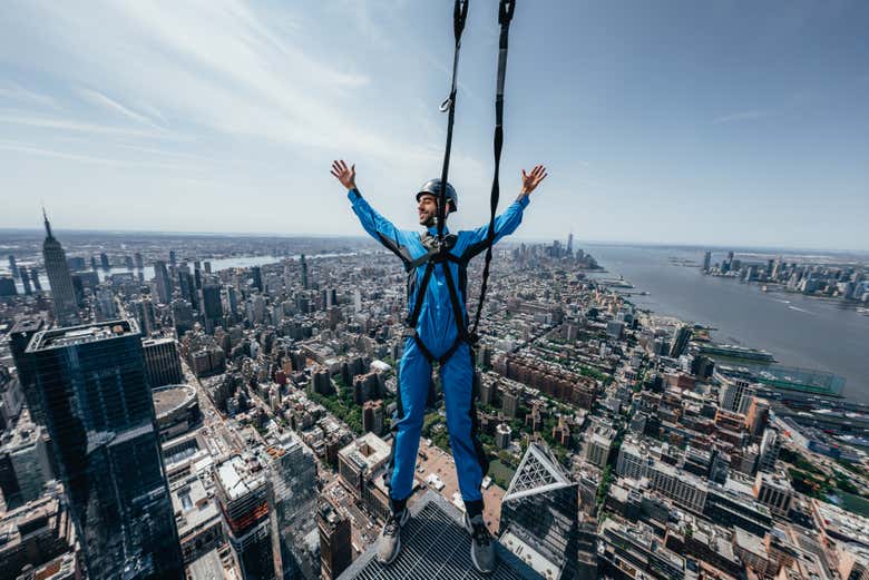 One of the best open-air views of Manhattan!