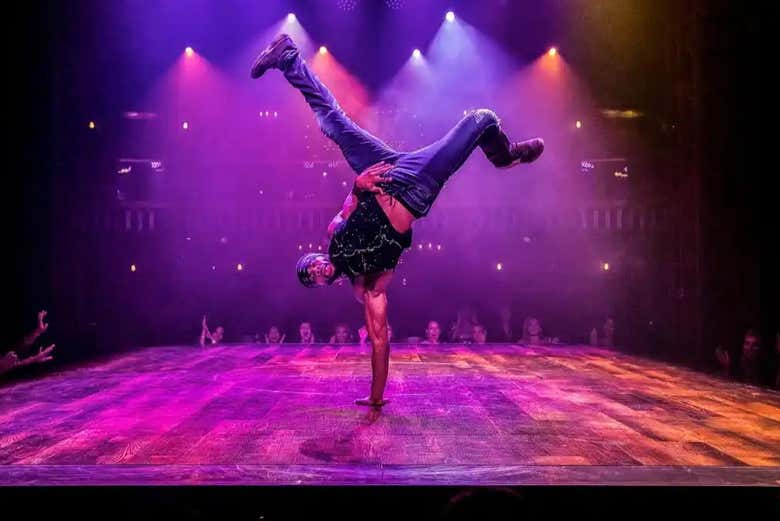El show destaca por su cuerpo de baile