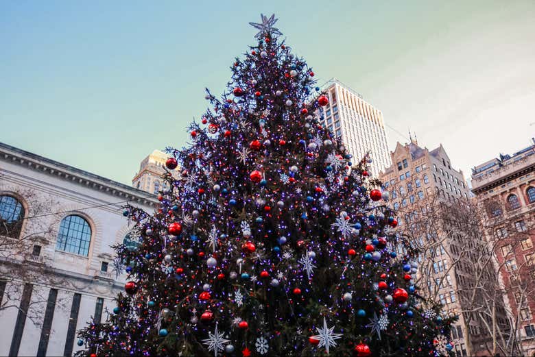 Bryant Park en Navidad