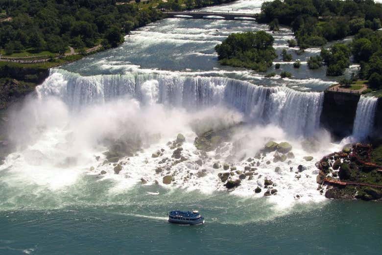 American side of the Niagara Falls