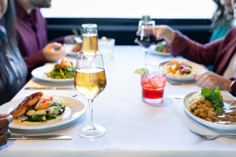 La deliciosa cena que podréis tomar a bordo