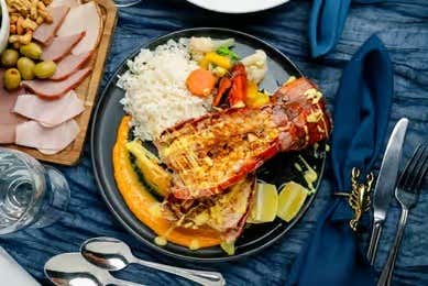 Degustaréis una rica cena