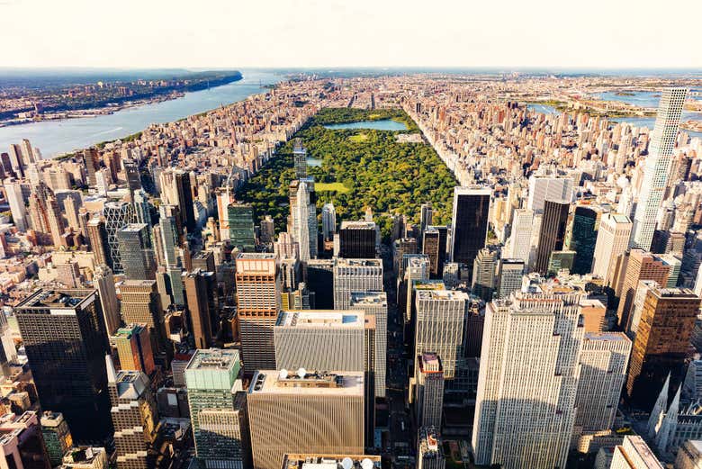 Vista di Central Park