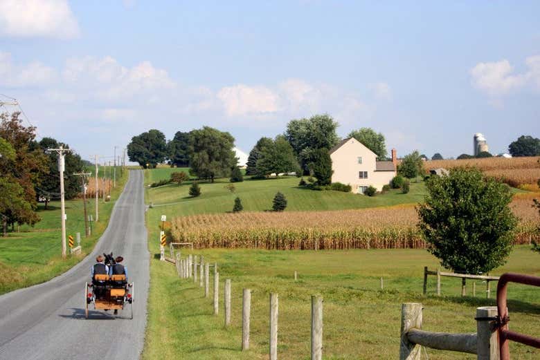 Recorriendo la región de los Amish