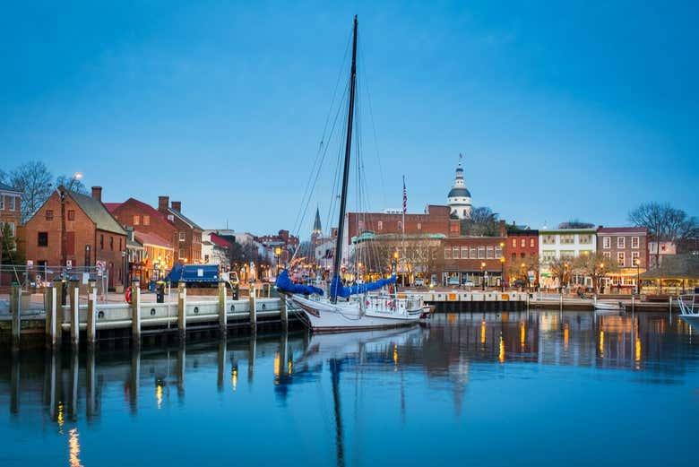 City Dock, el puerto de Annapolis