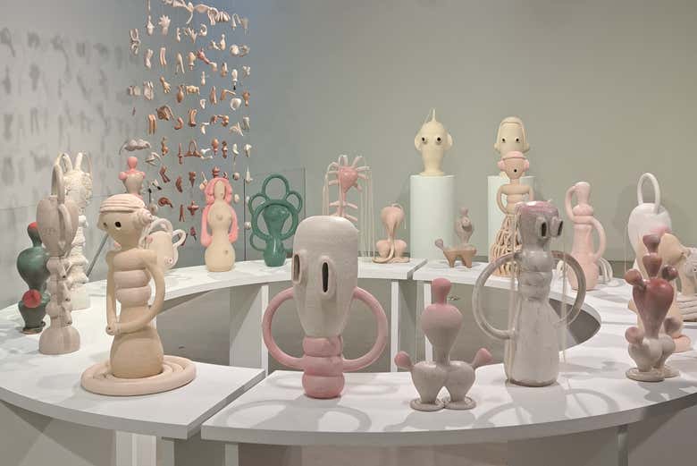 Esculturas de diferentes formas