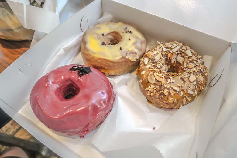 Délicieux donuts new-yorkais