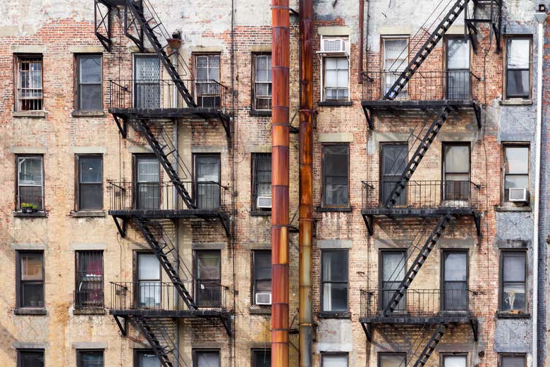 Un edificio del Bronx