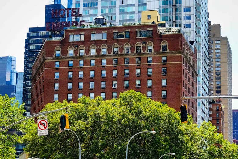 Visit the Empire Hotel in New York