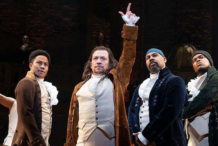 Billet pour la comédie musicale Hamilton