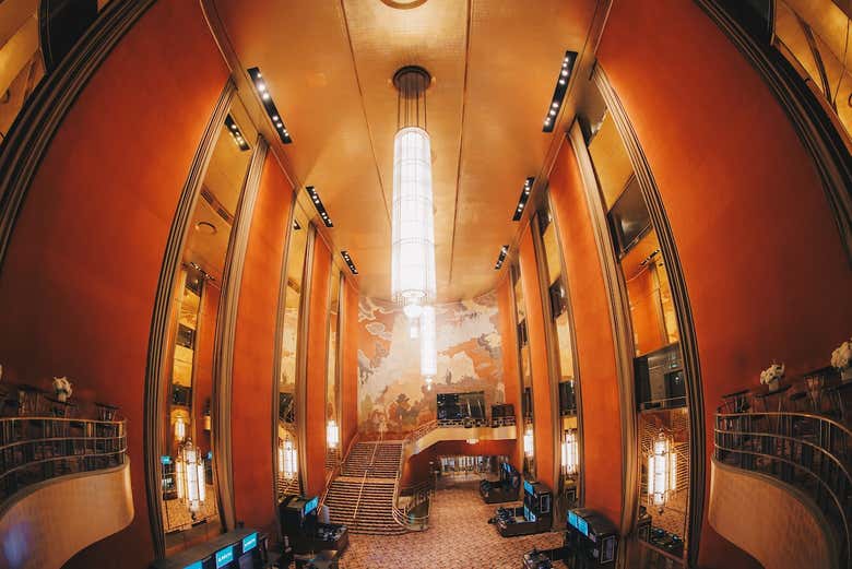 Entrada del Radio City Music Hall