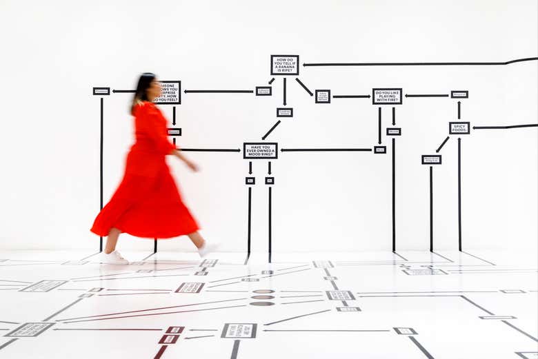 Visitando la sala de Secret Colors