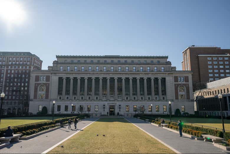 Exterior de la Universidad de Columbia