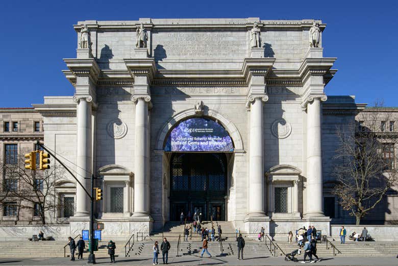 Entrada al Museo Americano de Historia Natural
