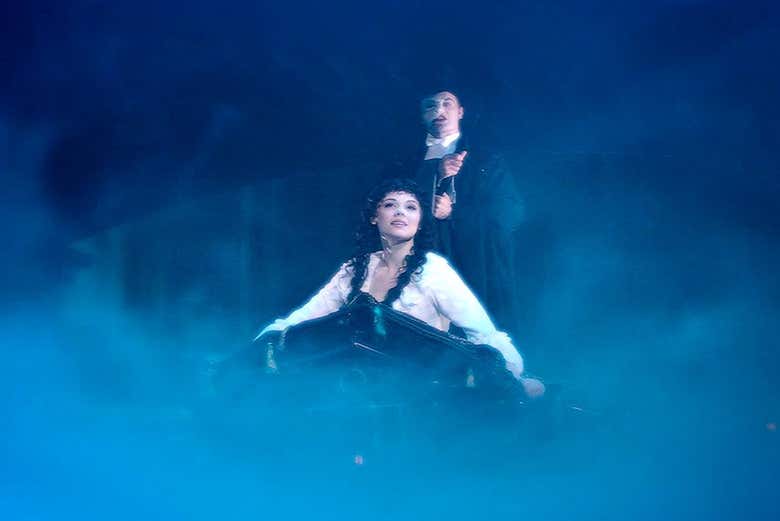 Disfrutando de El Fantasma de la Ópera