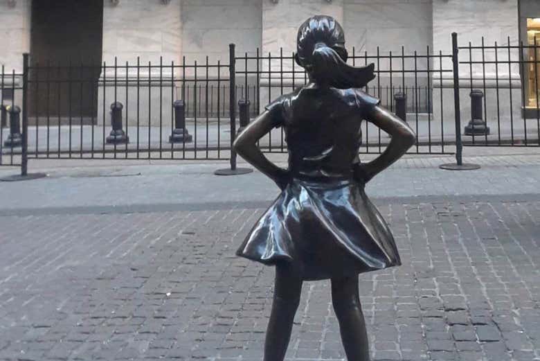 Une statue dans Manhattan