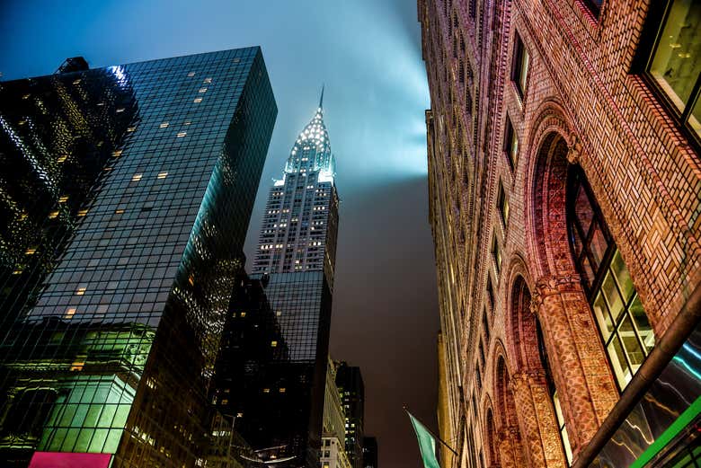 La Fifth Avenue e il Chrysler Building