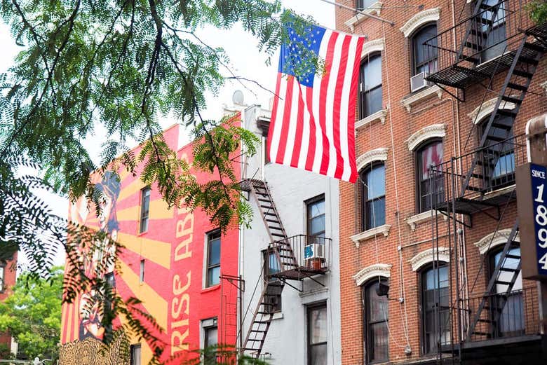 Le quartier de l'East Village à New York