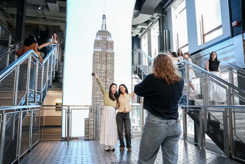 Foto junto al Empire State