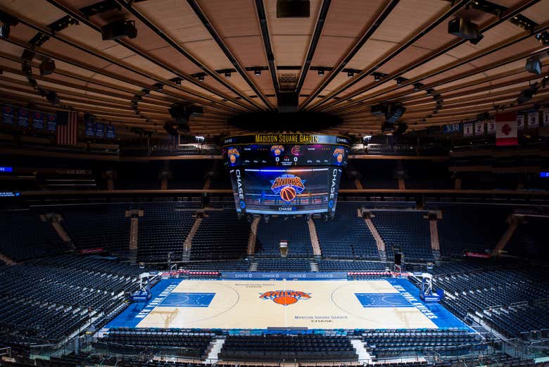 Recorreréis cada rincón del Madison Square Garden