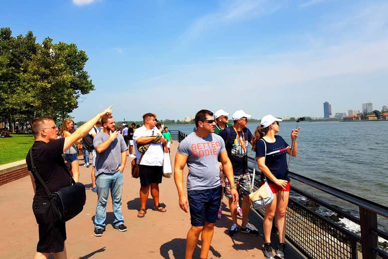 A spasso per Liberty Island