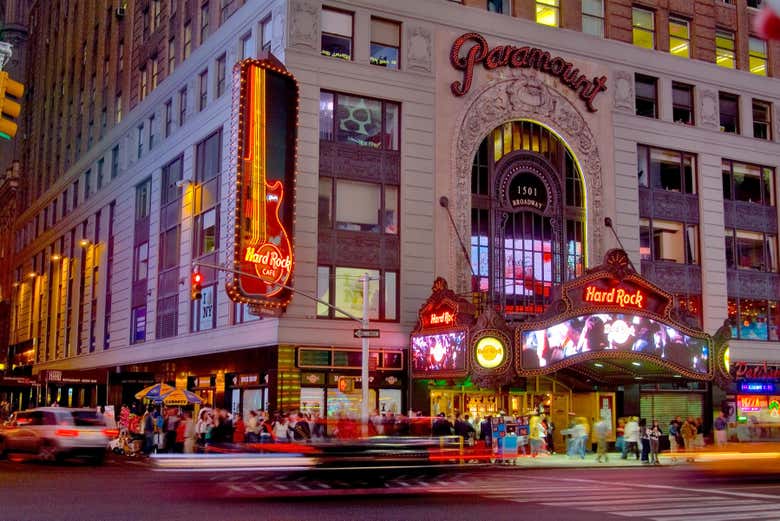 Hard Rock Cafe in Times Square