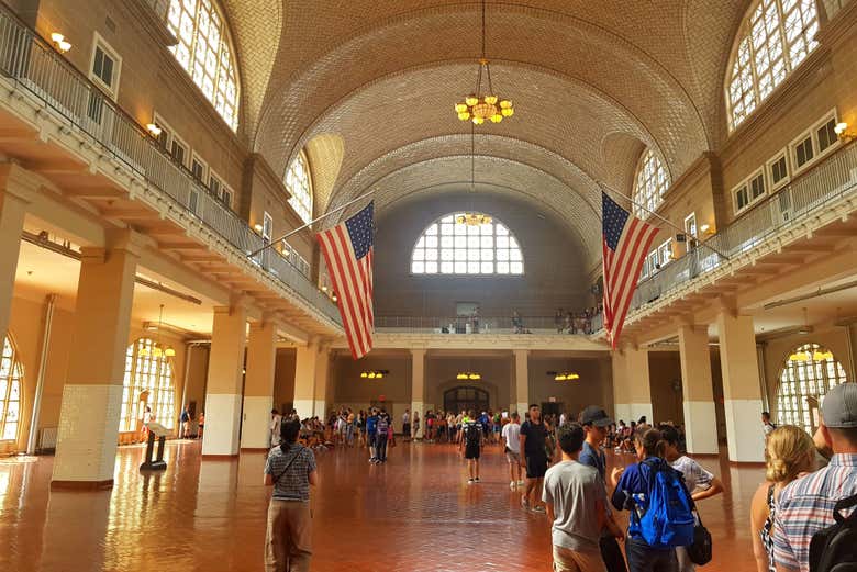 Interior del Museo de la Inmigración
