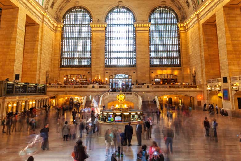 Gli interni del terminal