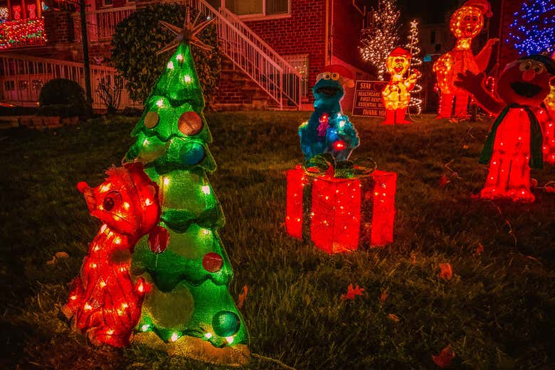 Luces y color por todas partes
