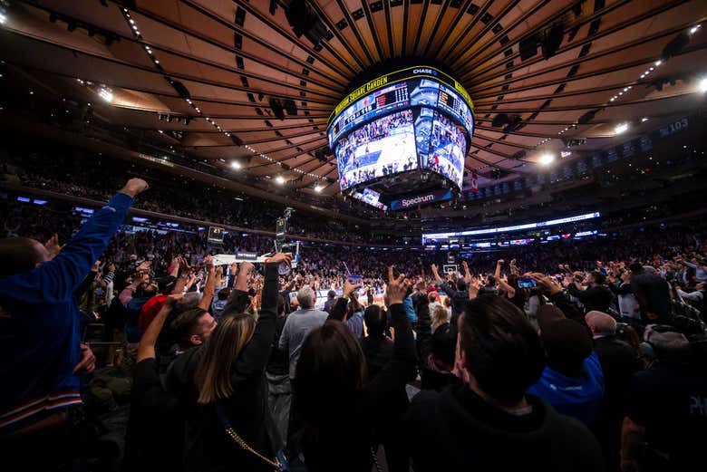 Vista interior del Madison Square Garden