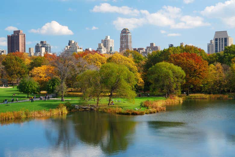 Central Park es el pulmón de Manhattan