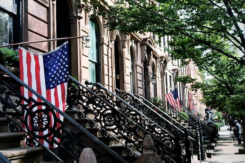 Casas típicas de Hoboken