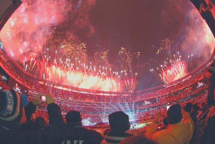 I fuochi artificiali del Metlife Stadium
