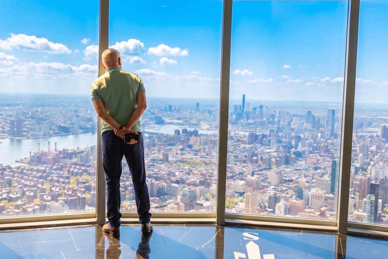 Disfrutando de las mejores vistas de Nueva York