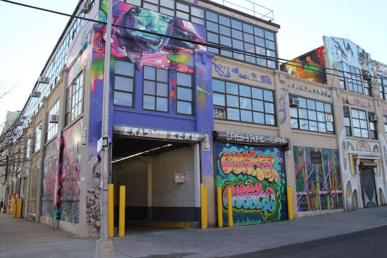 Fresque du quartier de Queens