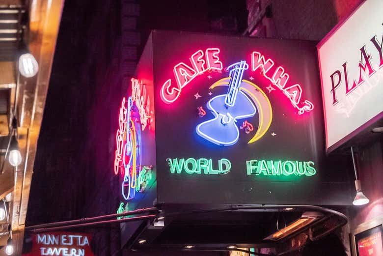 El popular Café Wha?