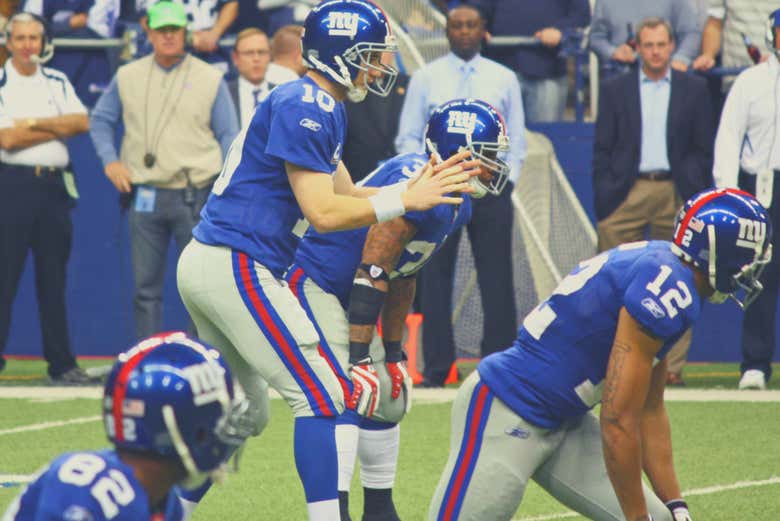 Veréis jugar a los New York Giants