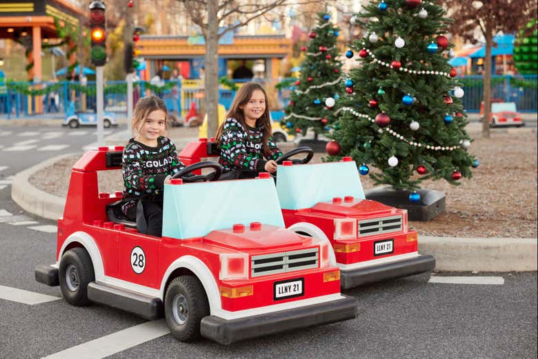 LEGOLAND estará decorado en Navidad