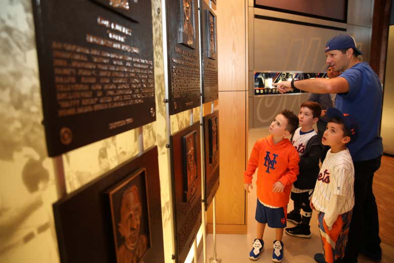 Une visite pour les fans de baseball