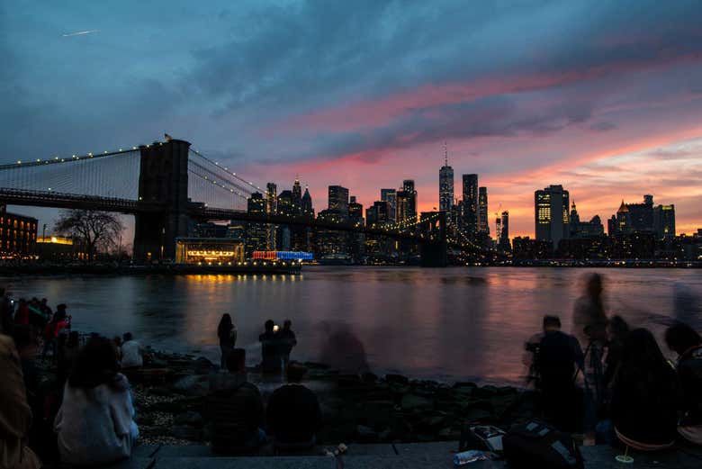 Views of Manhattan from Dumbo